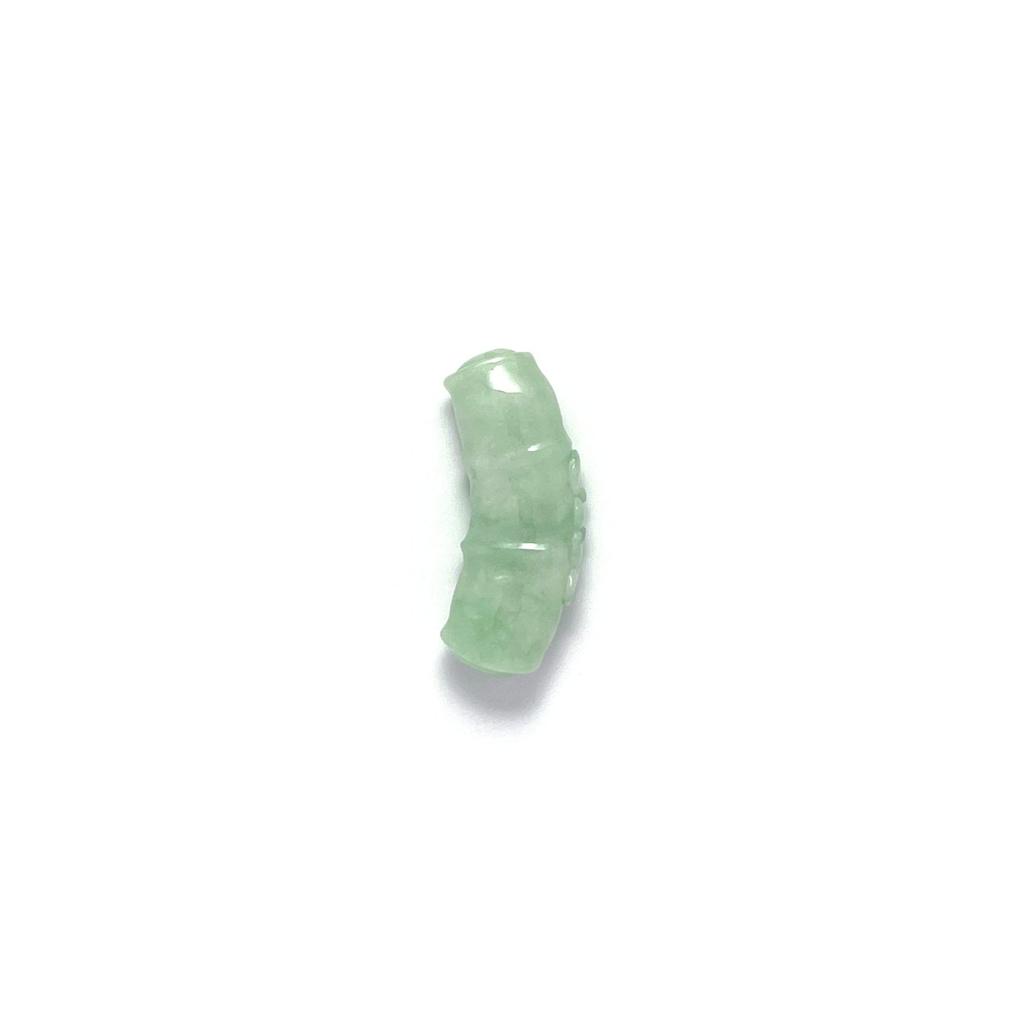 Pendant - 緬甸花青蝠鼠竹報平安天然翡翠吊墜 - 雅玉珠寶