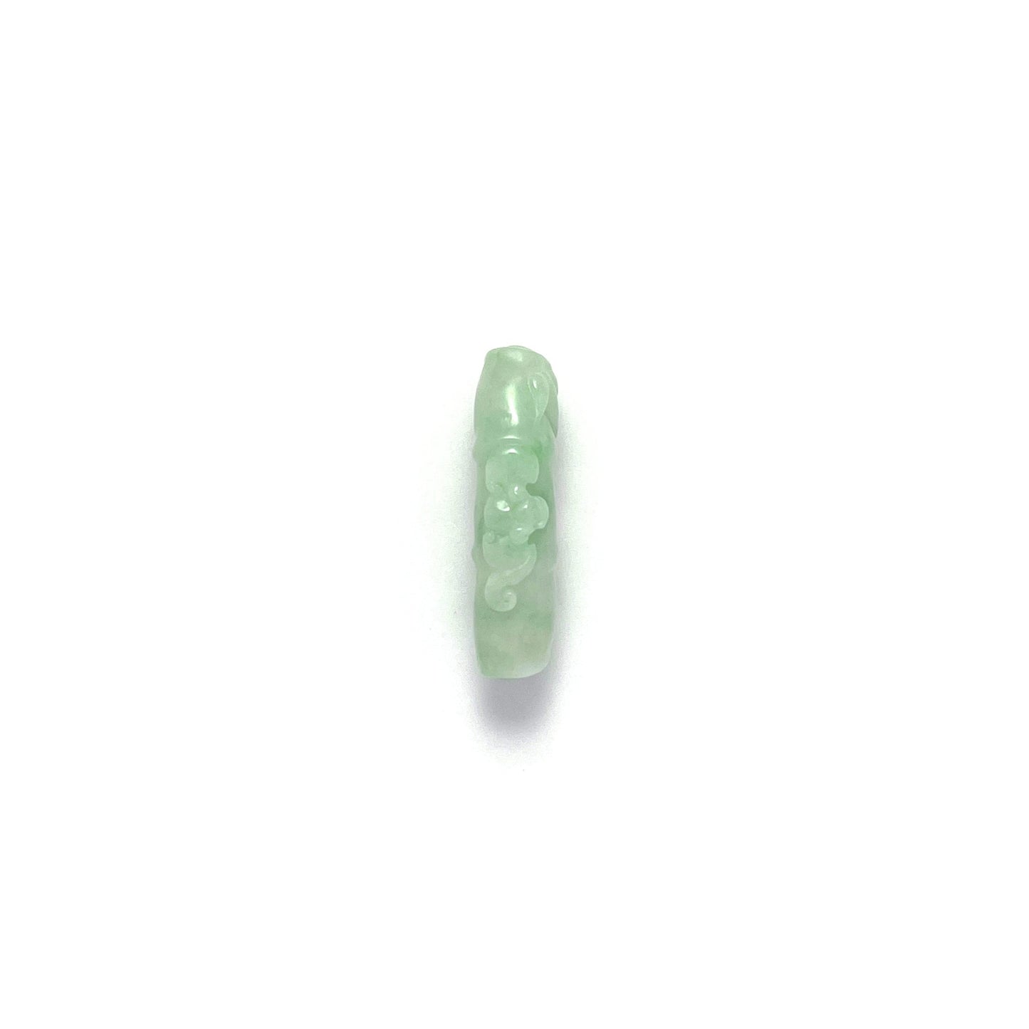 Pendant - 緬甸花青蝠鼠竹報平安天然翡翠吊墜 - 雅玉珠寶