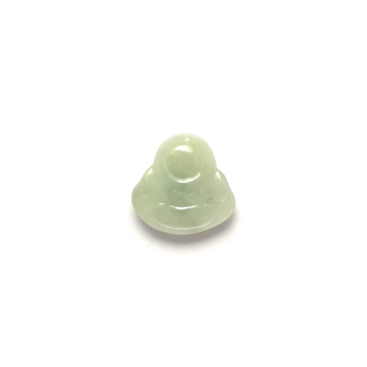 Pendant - 緬甸糯種布袋笑佛雕刻天然翡翠吊墜 - 雅玉珠寶